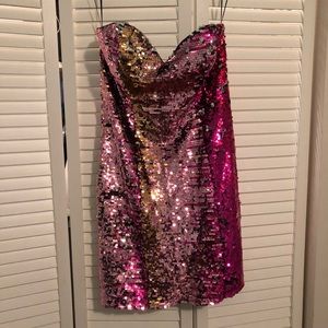 ALYCE Mini Sequin Dress
